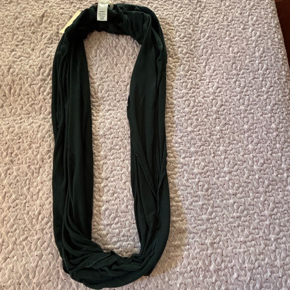 Coldwater Creek Dark Blue Infinity Scarf